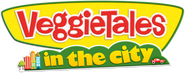 Logo of VeggieTales in the City image size 1272x501