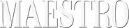 Logo of Maestro image size 6648x1491