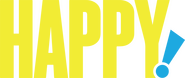 Logo of HAPPY! image size 7808x3285