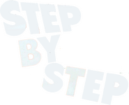 Logo of Step by Step image size 706x573