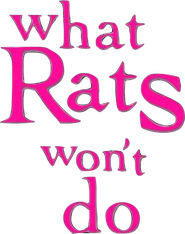 Logo of What Rats Won't Do image size 453x574