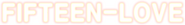 Logo of Fifteen-Love image size 4194x556