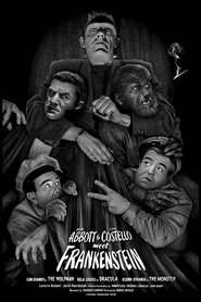 Poster of Bud Abbott and Lou Costello Meet Frankenstein image size 606x909