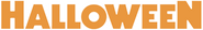 Logo of Halloween image size 3669x559