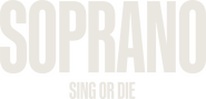 Logo of Soprano: Sing or Die image size 2656x1283