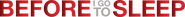 Logo of Before I Go to Sleep image size 4304x396