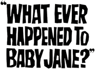 Logo of What Ever Happened to Baby Jane? image size 395x290