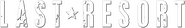 Logo of Last Resort image size 784x120