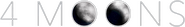 Logo of 4 Moons image size 1188x174