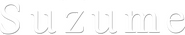 Logo of Suzume image size 1166x223