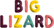 Logo of Big Lizard image size 1540x810