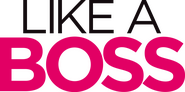 Logo of Like a Boss image size 2605x1296