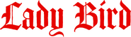 Logo of Lady Bird image size 3985x1147