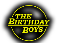 Logo of The Birthday Boys image size 453x347