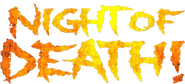 Logo of Night of Death! image size 786x358