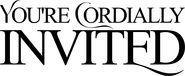 Logo of You're Cordially Invited image size 4085x1678