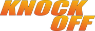 Logo of Knock Off image size 1405x471