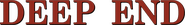 Logo of Deep End image size 1043x143