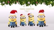 Backdrop of Minions Jingle Bells image size 1280x720