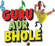 Logo of Guru Aur Bhole image size 344x289