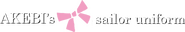 Logo of Akebi's Sailor Uniform image size 485x83