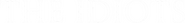 Logo of The Idiots image size 1764x217