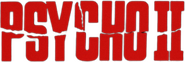 Logo of Psycho II image size 393x132