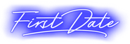 Logo of First Date image size 1065x362