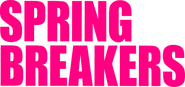 Logo of Spring Breakers image size 2772x1299