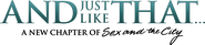 Logo of And Just Like That… image size 4301x959
