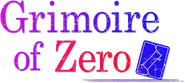 Logo of Grimoire of Zero image size 667x298