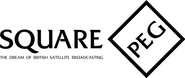 Logo of Square Peg: the Dream of British Satellite Broadcasting image size 560x236