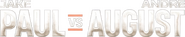 Logo of Jake Paul vs. Andre August image size 2819x559