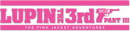 Logo of Lupin the 3rd image size 788x190