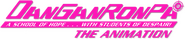 Logo of Danganronpa: The Animation image size 786x164