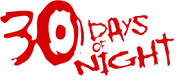 Logo of 30 Days of Night: Dark Days image size 2951x1310