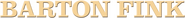 Logo of Barton Fink image size 1276x123