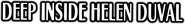 Logo of Deep Inside Helen Duval image size 951x121