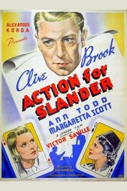 poster Action for Slander