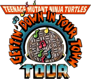 Logo of Teenage Mutant Ninja Turtles: Getting Down In Your Town image size 975x852