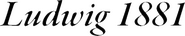 Logo of Ludwig 1881 image size 752x147