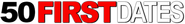 Logo of 50 First Dates image size 787x102