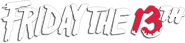 Logo of Friday the 13th image size 787x183