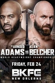poster BKFC 36: Adams vs. Belcher