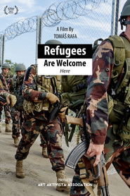 poster Refugees Are Welcome Here