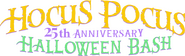 Logo of Hocus Pocus 25th Anniversary Halloween Bash image size 4304x1295