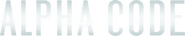 Logo of Alpha Code image size 1240x243