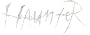 Logo of Haunter image size 644x251