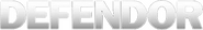 Logo of Defendor image size 986x151