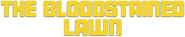 Logo of The Bloodstained Lawn image size 790x157